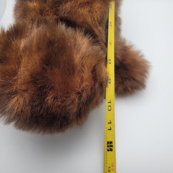 Kellytoy Brown Fluffy Dog Plush Stuffed Animal 12" Soft Puppy Toy - Picture 7 of 9